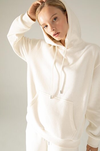 DeFacto Φούτερ Relax Fit Hooded