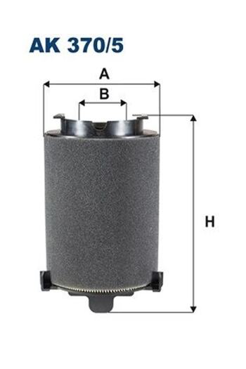 Filtron AK370/5 Air Filter-Sungerli (Vw Caddy 04-15 Golf 04-14 Passat 06-15 Audi A3 04-13 (WH711238)