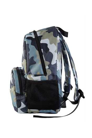 Carrier Thing Green Camouflage Patterned Unisex Small Backpack