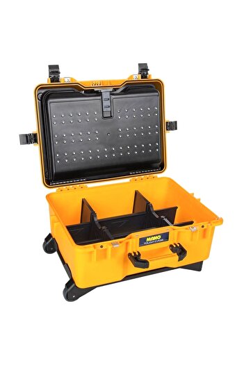 MANO Mtc 460Pp Sarı - Plastik Takım Dizmeli + Plastik Bölmeli Tough Case Pro Takım Çantası