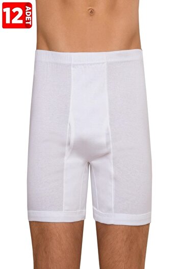 Berrak White Cotton Men's Briefs - Pack of 12