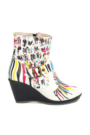 Streetfly Colorful Women's Boots Mddsc-855