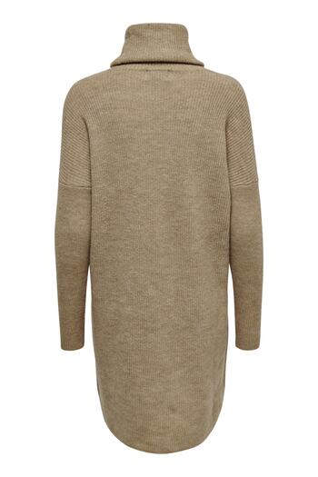 ONLY Damen-Rollkragenpullover in Indian Tan mit langen Ärmeln 15140166 ONLJANA 15140166
