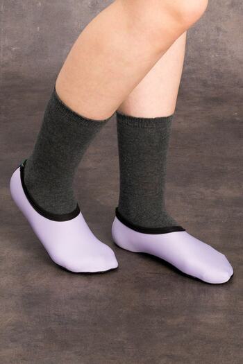 Savana Unisex Children's Purple Home Booties