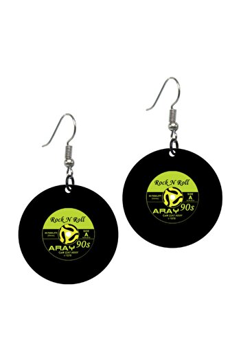 Probest Plaque Earrings - Green