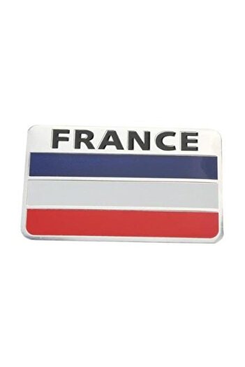Knmaster Aluminum Sticker Label with France Flag Design