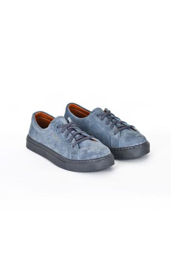 NOOSY Genuine Leather Gray Women's Sneakers