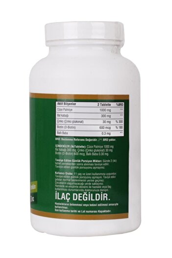 NCS Saw Palmetto 1000mg - 180 Tablets