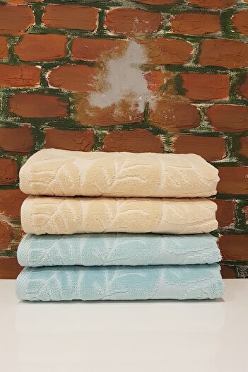 Özdilek Marven 4-Piece Towel - Brown Mint