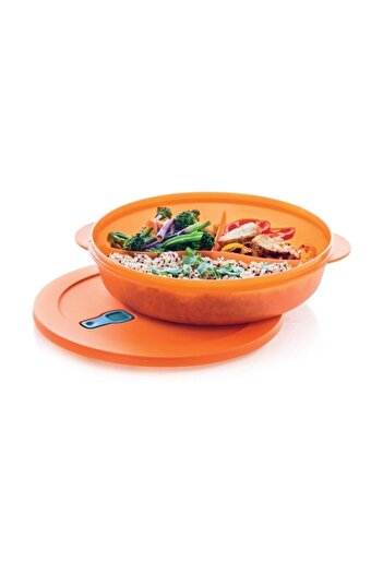 Tupperware Mikro Tabak Bölmeli Mikrodalga Kabı