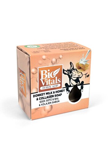 Bio Vitals Donkey Milk Honey Collagen Soap 125 Gr
