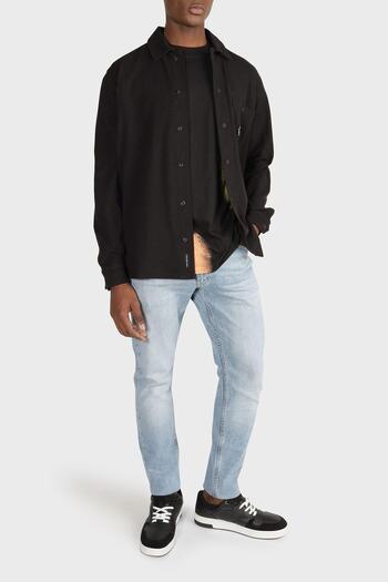 Calvin Klein Pamuklu Regular Fit Tek Cepli Gömlek J30J323519BEH Erkek GÖMLEK J30J323519 BEH