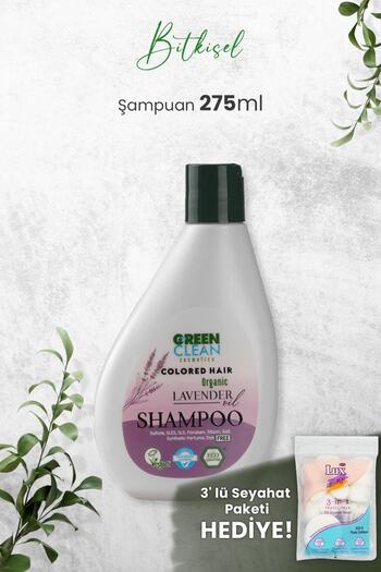 Green Clean Lavender Shampoo - 275 ml and Gift