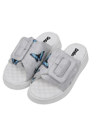 Dogo Women's Vegan Leather Beige Slippers - Change is Good Design