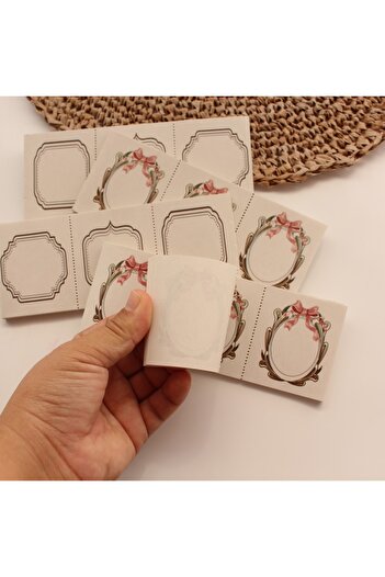 baddin aksesuar Set of Four Vintage Memo Pad Bullet Journal Block Note Paper Postit Korea Stationery