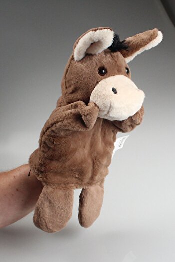 Toyaş Hand Puppet Donkey Plush Toy