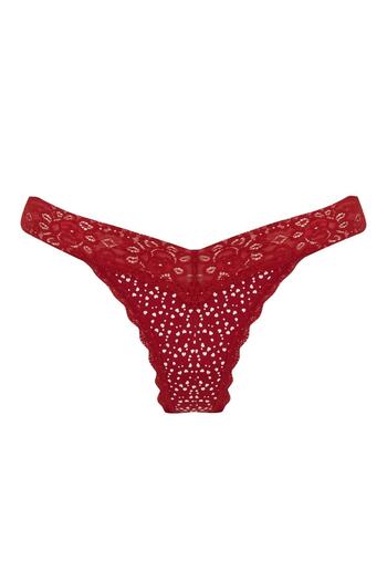 DeFacto Fall In Love Heart Patterned String Panties