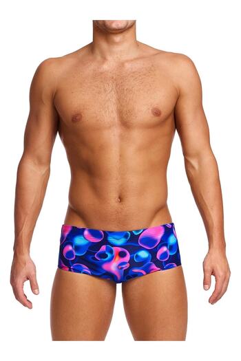 Funky Trunks Liquid Lights Men's Training Swimsuit, 14cm Trunks