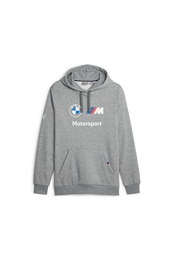 Puma BMW MMS ESS Hoodie Fleece Мъжки ежедневни суичъри 62130103 Сив