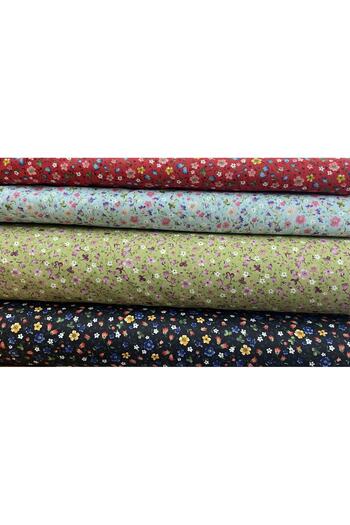 Zeren Home Etek Elbise Şort Pijama Kırkyama Kumaşı Eni 170 Cm
