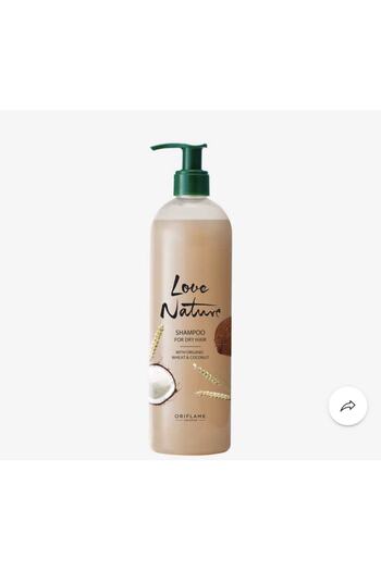Oriflame Love Nature - Organic Wheat and Coconut Extract Dry Hair Shampoo