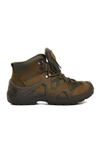 Scooter P1492 Khaki Nubuck Genuine Leather Waterproof Men's Outdoor Boots
