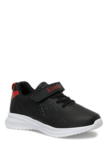 Kinetix FROZEY J PU 3PR Black Boys' Sports Shoes