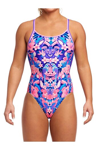 FUNKİTA Funkita DB Jingle Jungle Women's Training Swimsuit, Diamond Back