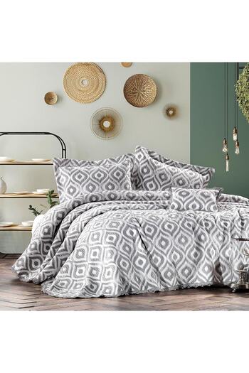 Zebra Alldays Ikat Фуме Односпальне покривало