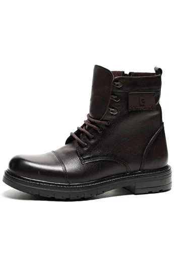 Pierre Cardin 381800   Ανδρικές χειμερινές μπότες καφέ με φερμουάρ
