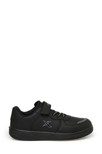 Kinetix KALEN PU ENJ 3PR Black Boy's Sneaker
