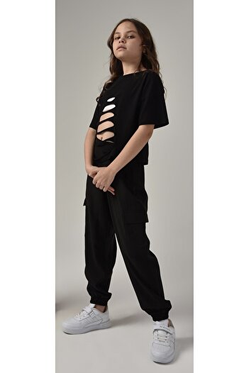 Çikoby Girl's Breaked T-Shirt