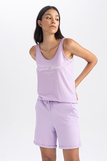DeFacto Regular Fit Lace-up Bermuda Shorts U4066az23sm