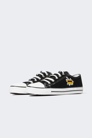 DeFacto Erkek Çocuk Batman Düz Taban Keten Sneaker Z5413a623sm