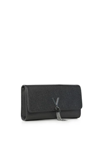 Mario Valentino Vbs1r401g Anthrazitfarbene Damen-Umhängetasche