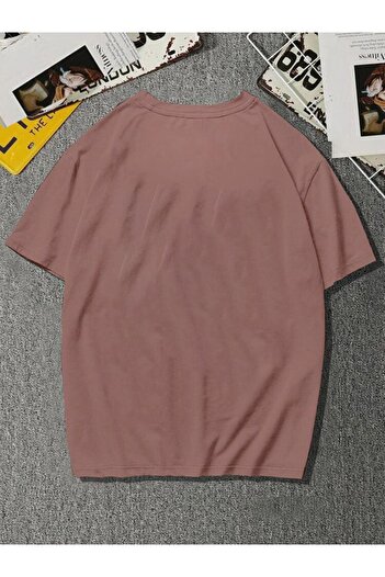 DEEPSENCE Unisex Βαμβακερό μπλουζάκι με μπροστινό εμπριμέ χρώμα Van Gogh