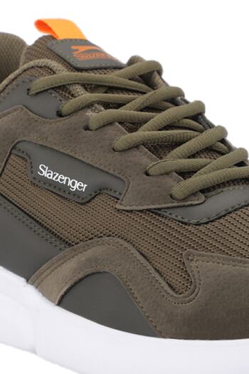 Slazenger OPTION Erkek  Haki Koşu & Yürüyüş Spor Ayakkabısı