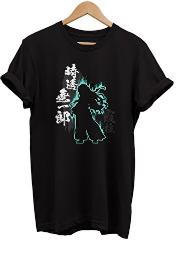 remonz Muichiro Tokito Kimetsu No Yaiba Printed 100% Cotton Oversize T-shirt