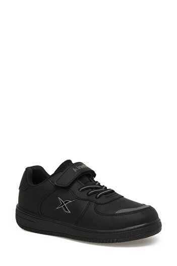 Kinetix KALEN PU ENJ 3PR Black Boy's Sneaker