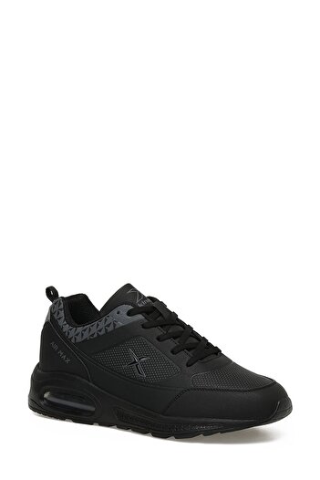 Kinetix TONA PU 3PR Black Men's Sneaker