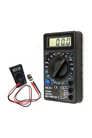 checkmate Digital Avometer Multimeter Measure Tool Current Voltage Resistance Meter