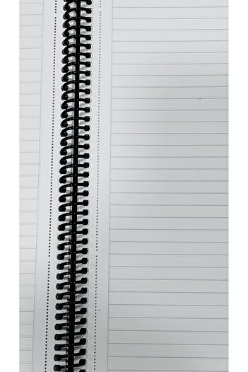 karinabest Gıpta Platinum Fine Quality Metallic Colors School Notebook A4 Spiraled Striped 100 Sheets PP Cover