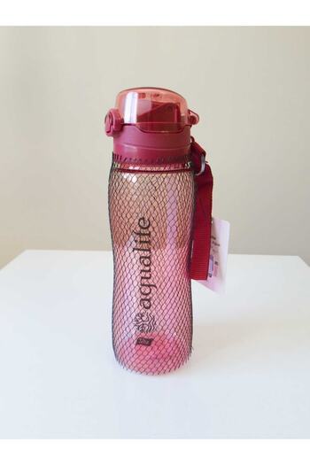 BULUT Leak-Proof Water Bottle with Lockable Lid Transparent Plastic Sports Water Bottle Sport Daily Drink