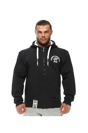Big Sam Anthracite Winter Zippered Hooded Tracksuit 3554
