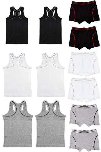 Tutku 6-Piece Passion Boys Athlete-Boxer Set CAMPAIGN