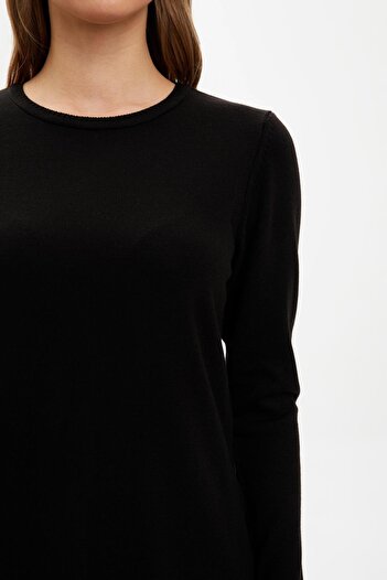 DeFacto Regular Fit Bisiklet Yaka Tunik
