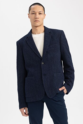 DeFacto Slim Fit Astarlı Blazer Ceket Z3316az23sp