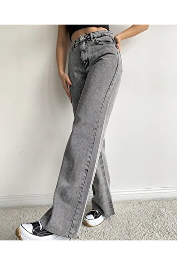 Ramrod Laçin High Waist Lycra Wide Leg Jeans (wide Leg Jeans)