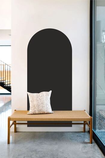 Piksel Grafik Bohemian Oval Wall Sticker
