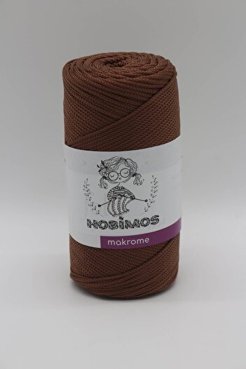 Hobimos Πολυεστέρας Macrame No:4 Τσάντα, Καλάθι, Σφουγγαρίστρα, Σχοινί Supla